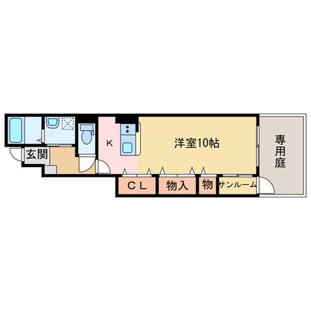 アヴァンセ下泉の物件間取画像